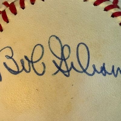 Bob Gibson Single Signed Rawlings ONL Baseball
