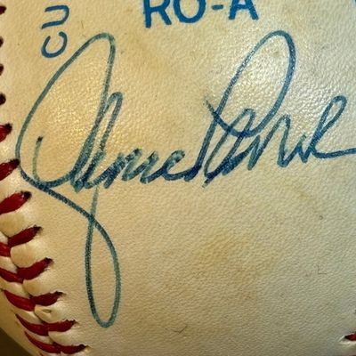 Lance Parrish Single Signed Rawlings OAL Baseball