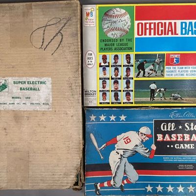 Super Electric Original Boxed Baseball Game
