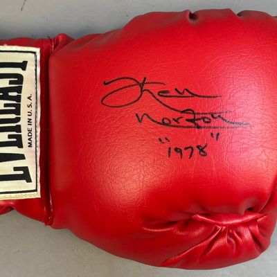 Ken Norton "1978" Signed Everlast Boxing Glove