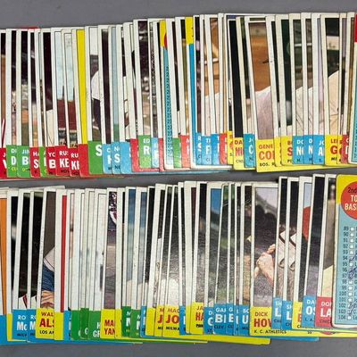 HUGE 1963 Topps DUPLICATES Baseball Card Set Lot