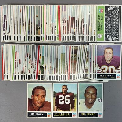 1965 Philadelphia Football Card Partial Set KRAUSE