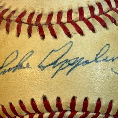 Luke Appling Rawlings ONL Signed Baseball RO-N