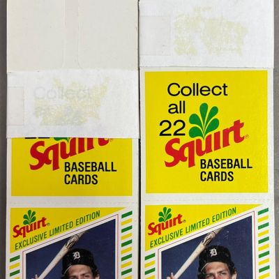 1981-82 Squirt Soda Baseball Collect All 22