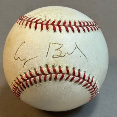 GEORGE BUSH Bobby Brown Signed Rawlings Ball