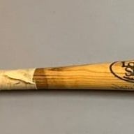 Atlanta Braves Game Used & Signed Bat Mize Sutton