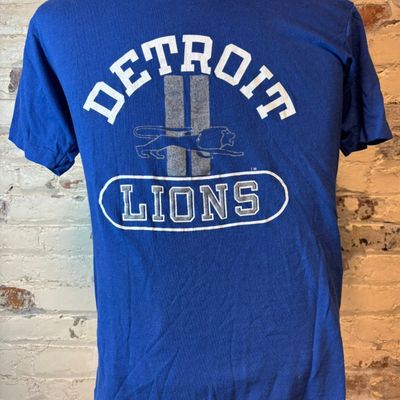 Detroit Lions 1970s Champion T-Shirt Size XL