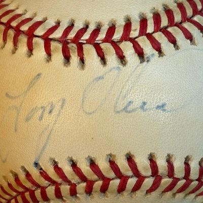 Tony Oliva Single Signed Rawlings OAL Baseball