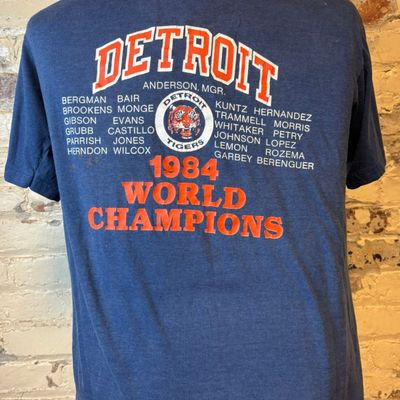 1984 World Series Detroit Tigers Champs T-Shirt