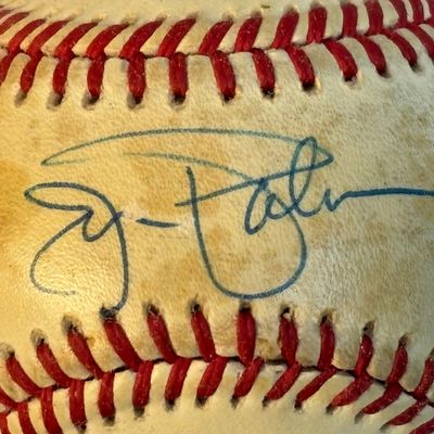 Jim Palmer Single Signed Rawlings Brown OAL Ball