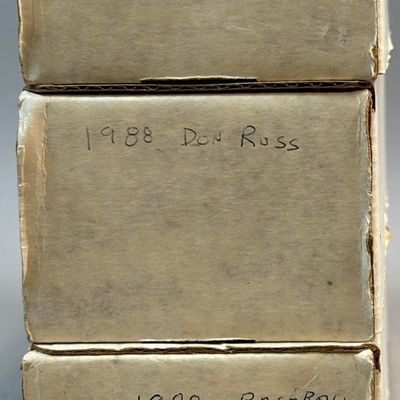 Lot 3 1988 Donruss Fleer Score Baseball Cards