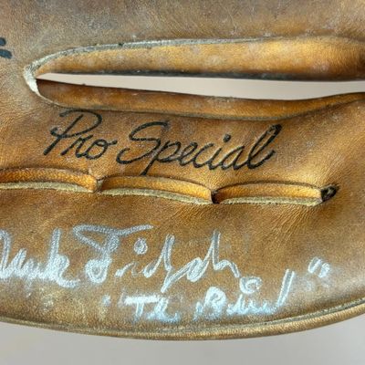 Mark The Bird Fidrych Signed Wilson Baseball Glove