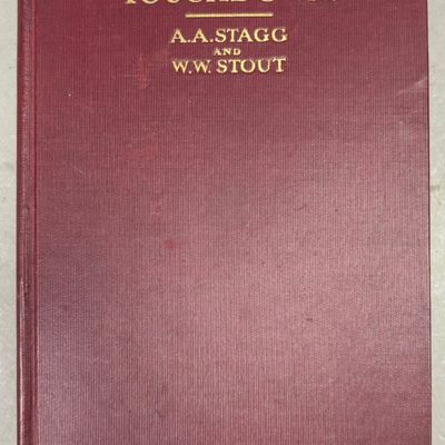 TOUCHDOWN A.A. Stagg W.W. Stout 1927 Football Book