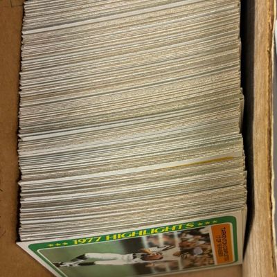 1978 Topps Football Duplicates & Partial Set