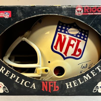 Riddell Signed Helmet Tony Dorset Marcus Allen