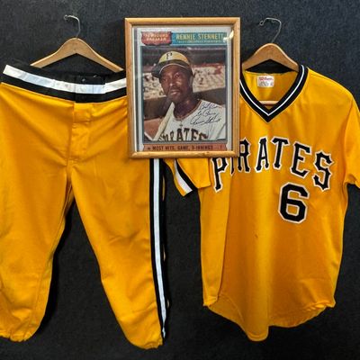 Rennie Stennett Wilson Game Used Pirates Uniform