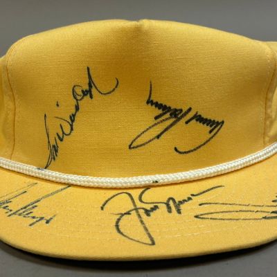 Jack Nicklaus & Arnold Palmer Signed Golf Hat