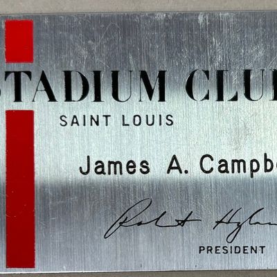 60s Jim Campbell Tigers Cardinals Stadium VIP Pass