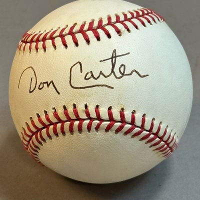 Don Carter Rawlings William White Signed Ball