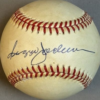 Reggie Jackson Single Signed Rawlings OAL Baseball