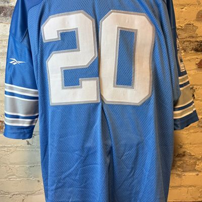 Barry Sanders Reebok 54 Detroit Lions Jersey NWT