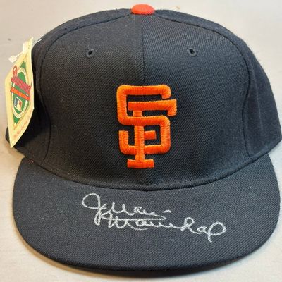 Juan Marichal Signed San Francisco Giants Hat NWT
