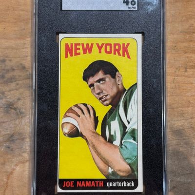 1965 Topps Joe Namath RC #122 SGC 4 VG-EX HOF