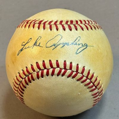 Luke Appling Rawlings Giamatti Single Signed Ball