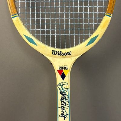 Billie Jean King Model & Signed Tennis Racket