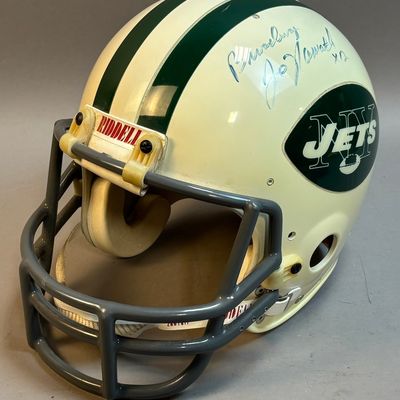 Joe Namath New York Jets Riddell Signed Helmet