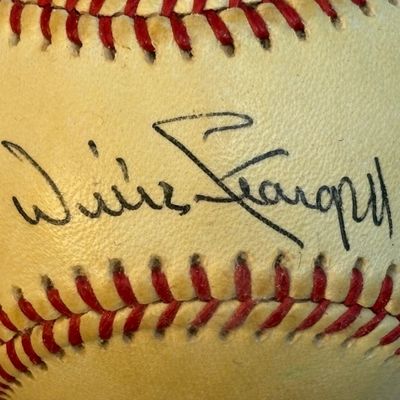 Willie Stargell Single Signed Rawlings ONL Ball
