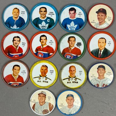 Lot 14 1962-63 Shirriff Hockey Coin BOBBY HULL