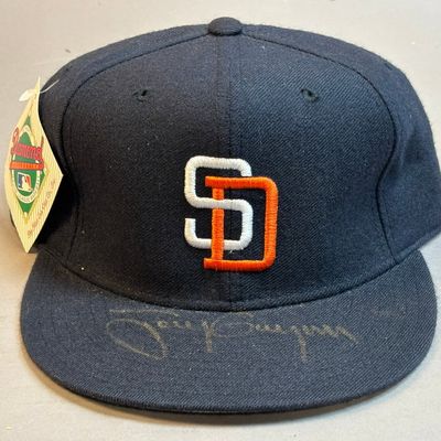 Tony Gwynn Signed San Diego Padres Baseball Hat