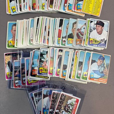 230+ 1965 Topps Lot Baseball Card Partial Set