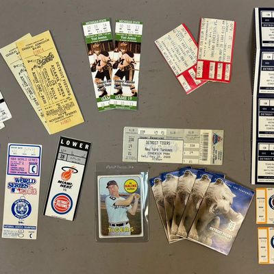 27 Detroit Tigers Pistons Ticket Stubs 69 Kaline