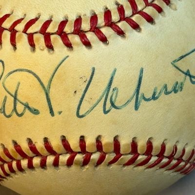 Peter Ueberroth MLB Commissioner Signed Baseball