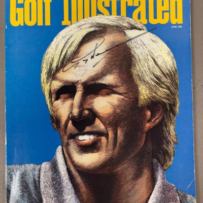 Greg Norman Signed June 1993 Golf Illustrated JSA