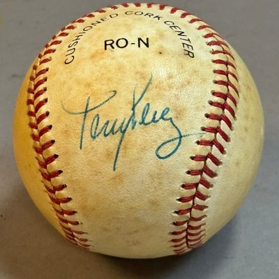 Tony Perez Single Signed Rawlings Feeney Ball