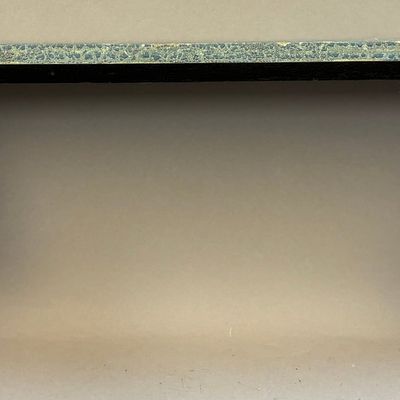 Green Woodedn Shelf Approx 25"x6"x11 1/2"