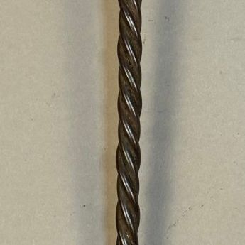 Antique Hand Forged Twisted Metal Toasting Fork