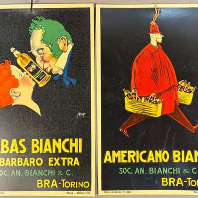 French Swamp Bianche Extra Rhubarb Cardboard Sign