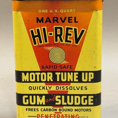 Marvel HI-REV Motor Tune Up Gum Sludge Metal Quart