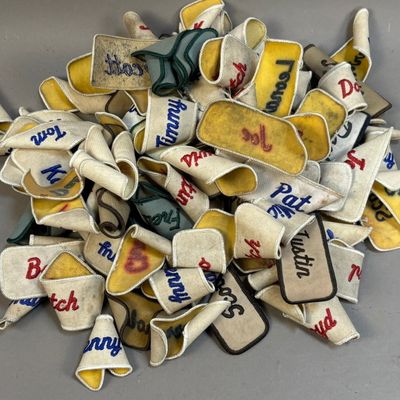 Lot 120 60s 70s Automotive Clothing Name Patches