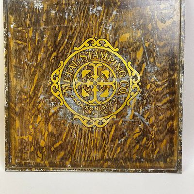 Metal Stamping Co Jackson MI Tray Checkers Board
