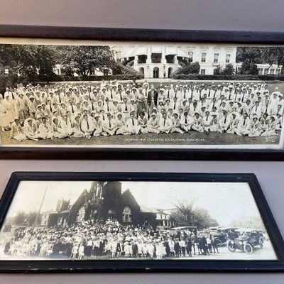 Pair 1931 National 4H Club White House Photos