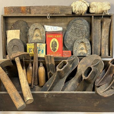 Antique Shoe Repair Kit