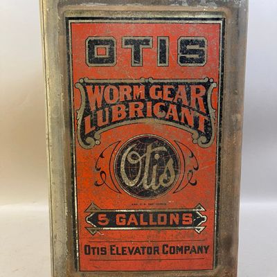 Otis Worm Gear Lubricant 5 Gallons Tin Elevator Co
