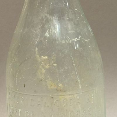 American Soda & Soft Drink Works Bottle Chicago