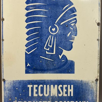 Tecumseh Products Company Tecumseh Michigan Sign