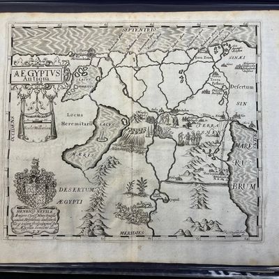 17Th Century Ancient Egypt Engraving Thomas Fuller